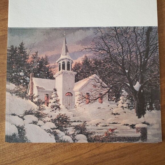 National Wildlife Federation Holiday Cards Christmas Evening Song by Les Didier - Picture 2 of 4